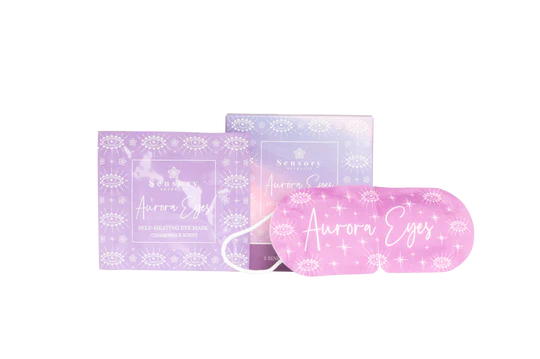 Sensory Retreats Aurora self heating eye masks Chamomile Scent