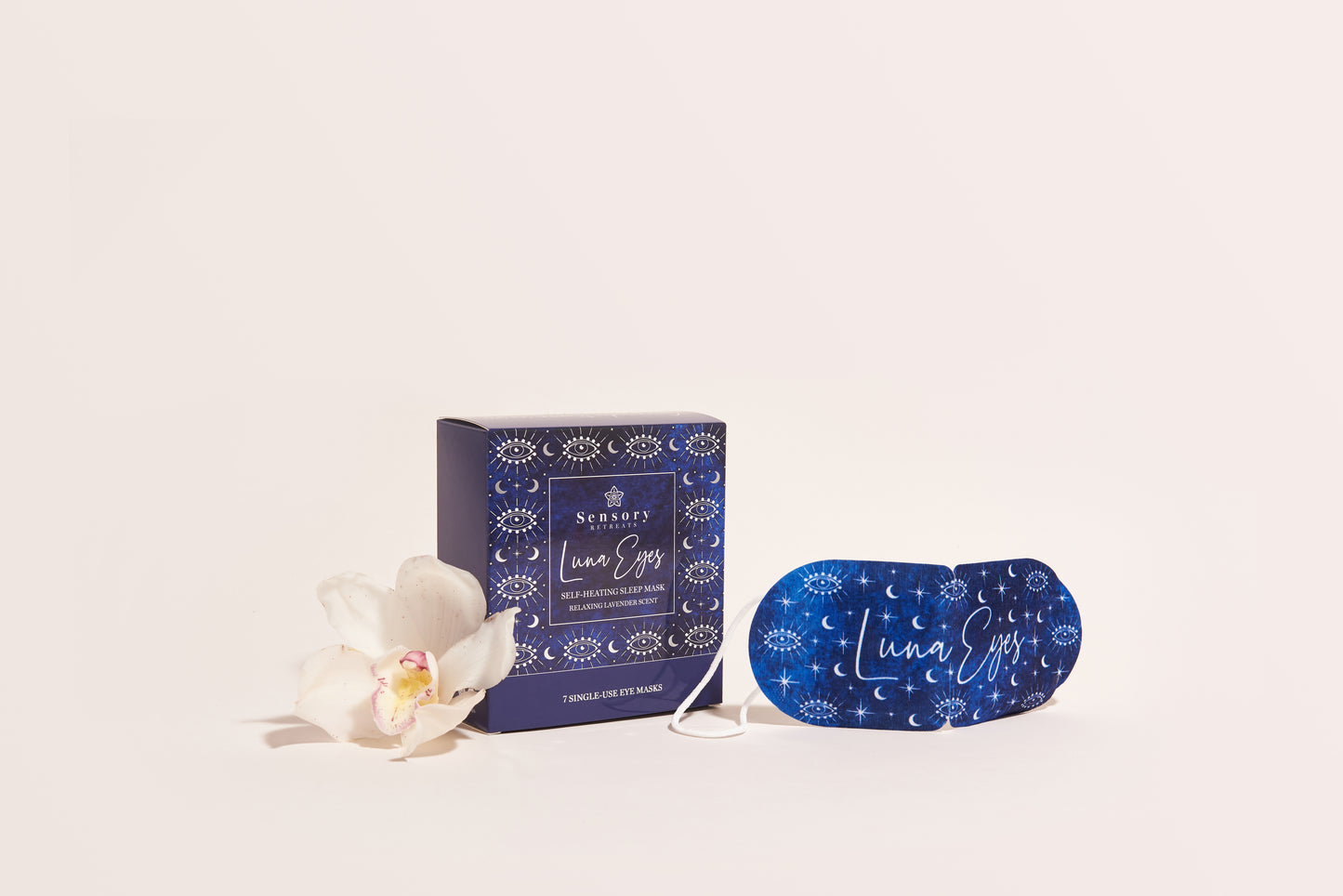 Sensory Retreats Luna Eyes Self Heating Eye Masks Lavender scent