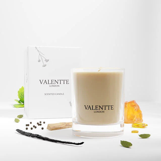 Valentte Spiced Vanilla & Leather Candle