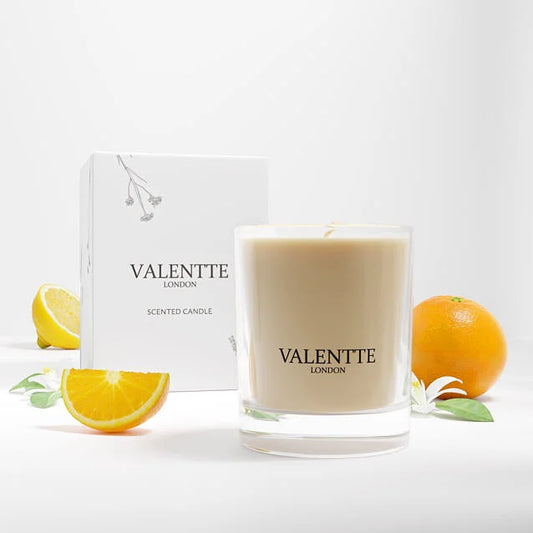 Valentte White Neroli & Lemon Candle