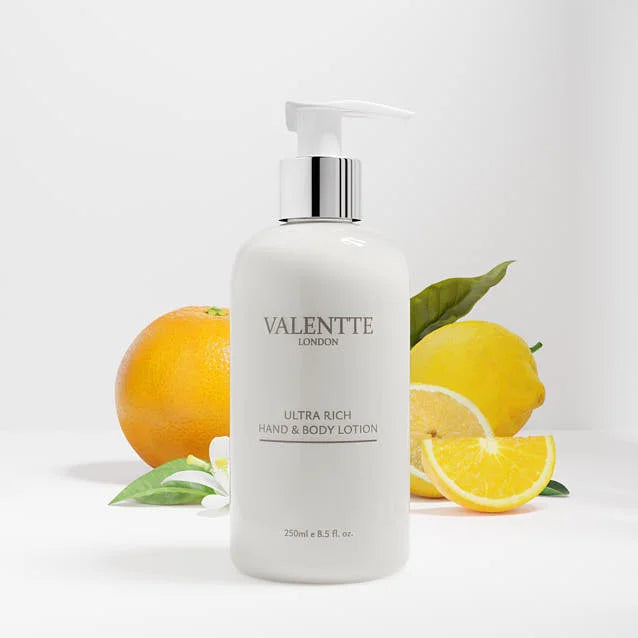 Valentte White Neroli & Lemon Hand & Body Lotion